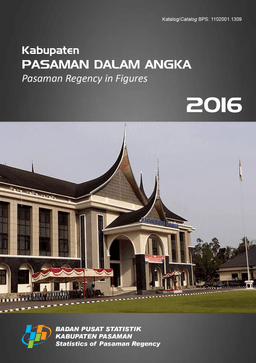 Pasaman Regency In Figures 2016