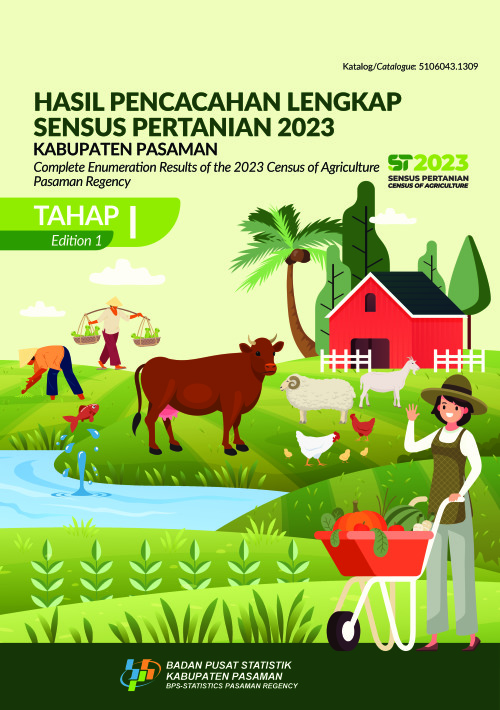 Hasil Pencacahan Lengkap Sensus Pertanian 2023 - Tahap I Kabupaten Pasaman